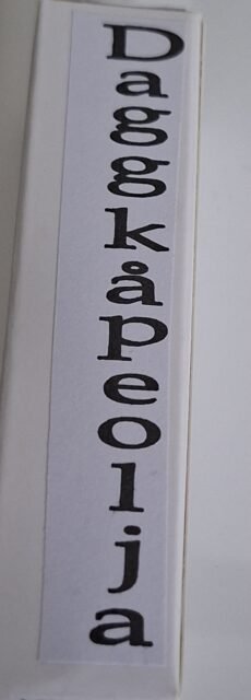 Daggkåpeolja
