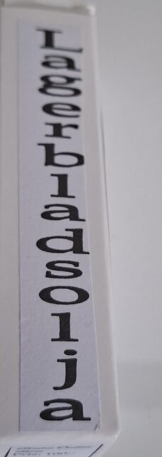 Lagerbladsolja