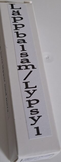Lypsyl eller Läppbalsam